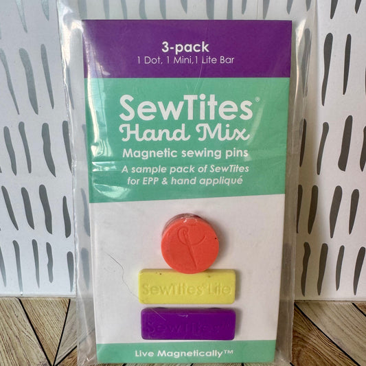 Sewtites Magnetic Sewing Pins - Hand Mix. Perfect for EPP