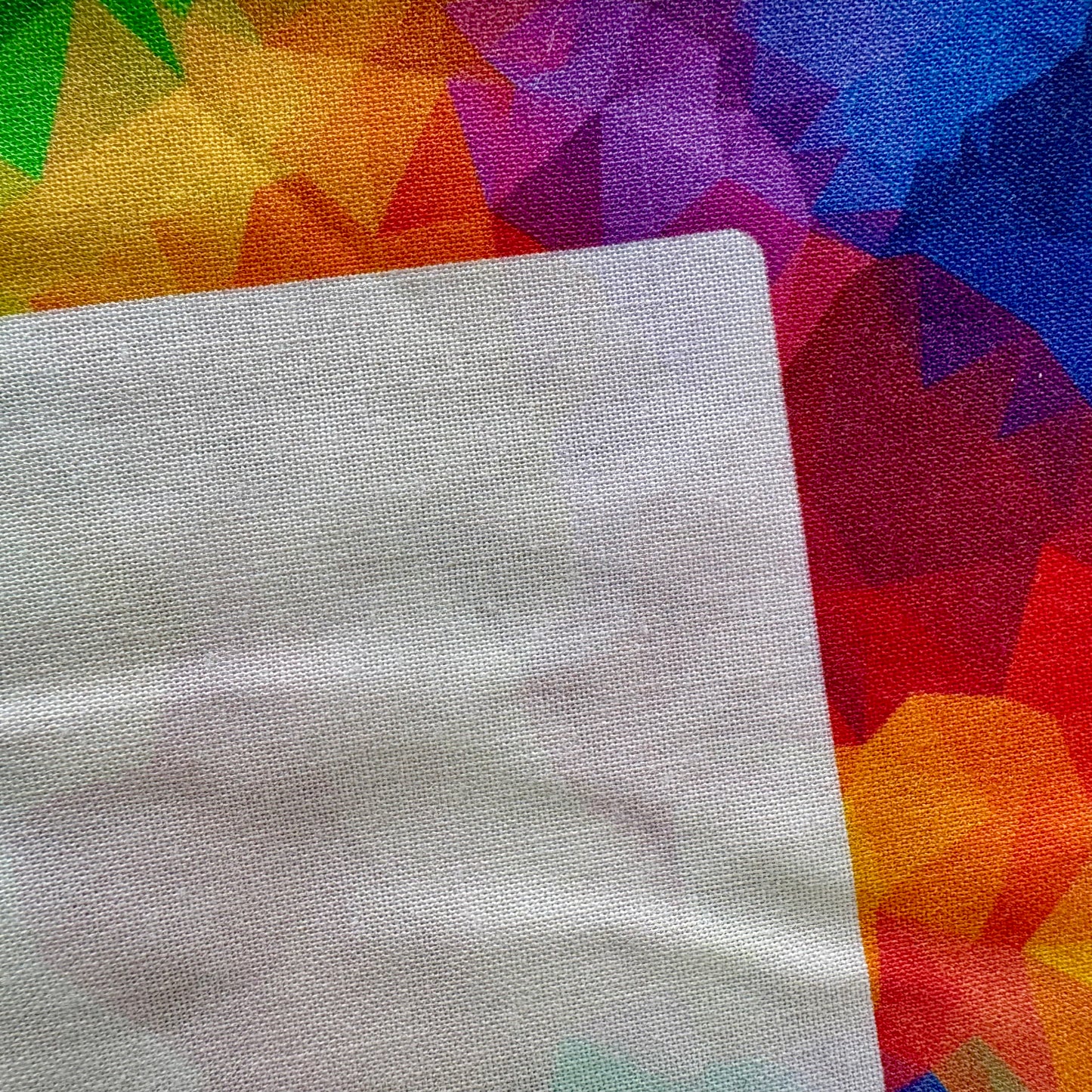 Quilt Labels by Bea, in Rainbow Facet Design - Pack of 6