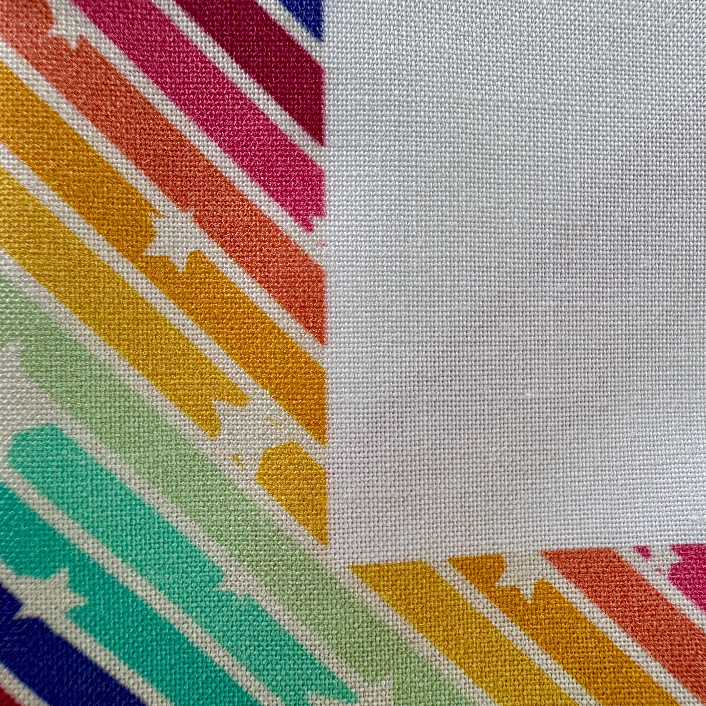 Quilt Corner Labels by Bea, in Rainbow Star Design - Pack of 6