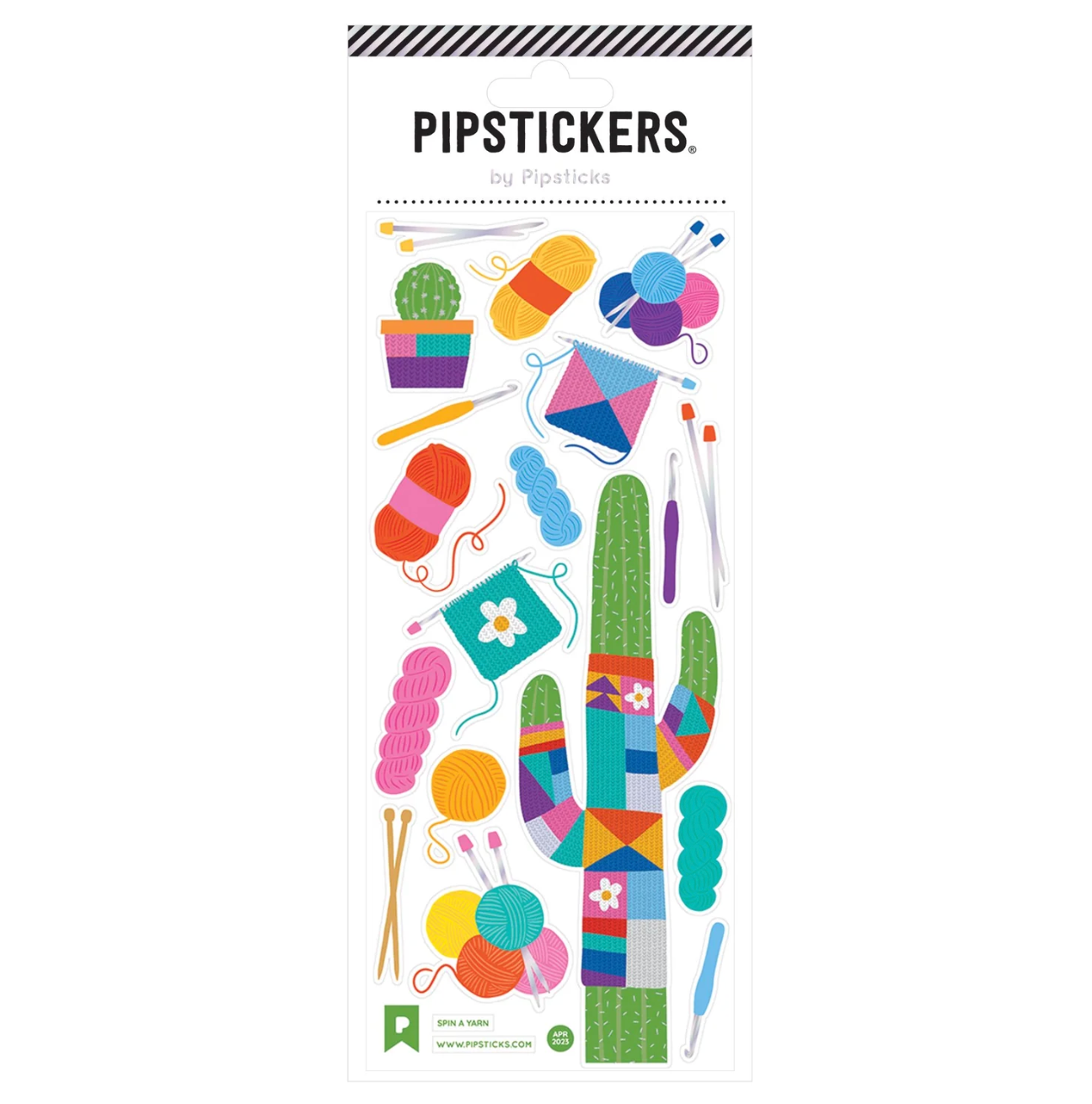 Knitting & Yarnbombing Stickers