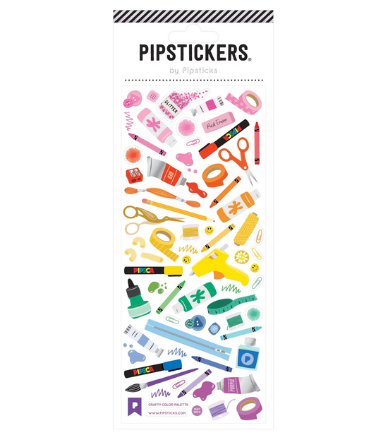 Crafty Color Palette Stickers