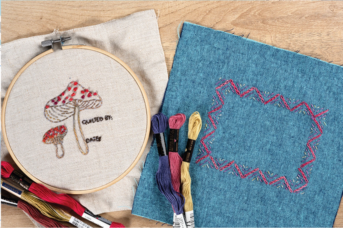 101+ Delightful Iron-On Quilt Labels - Book of Transfers