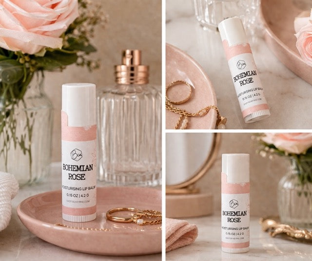 Handmade Lip Balm - Rose