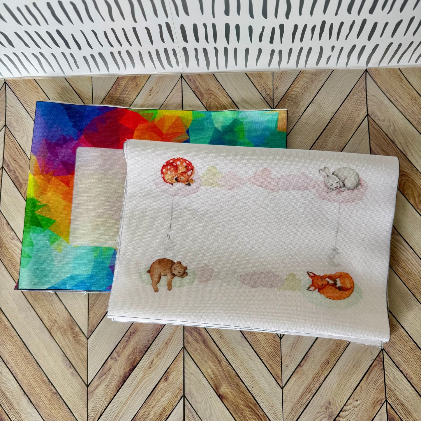 Quilt Labels by Bea, in Baby Animal Design - Pack of 6