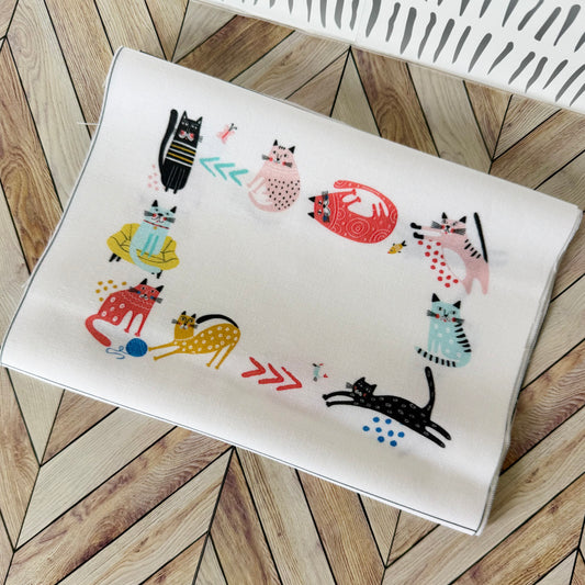 Quilt Labels by Bea, in Cat Design - Pack of 6