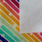 Quilt Corner Labels by Bea, in Rainbow Star Design - Pack of 6